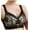 Black, variant on Jsaierl Women's Bras No Wire Support T-shirt Bras Cotton Sexy Bralettes Soft Breathable Full Figure Bras