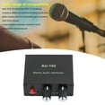thumbnail image 4 of 2 Channel Sound  1 Input 2 Output 3.5mm Independent Control Stereo Sound Distributor Sound Preamplifier, 4 of 8