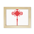 thumbnail image 1 of China roja patron de nudo de Seguridad Escritorio de madera Arte Pintura 6x8 pulgadas marco de foto foto, 1 of 4
