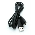 thumbnail image 2 of Black Micro USB Cable Rapid Charge Power Cord Data Sync Transfer Wire Micro-USB 3G for LG Optimus F60 F7, G Pro L70 L90, Pad LTE Zone 3, Premier LTE, Realm, Risio, Spree, Stylo 2 Plus V 3 Plus, 2 of 2