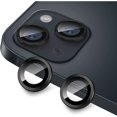 thumbnail image 1 of wonima44 for iPhone 13 Mini/iPhone 13 Camera Lens Protector, Anti-Scratch 9H Tempered Glass Metal Camera Screen Protector Shockproof Cover Film Ring -2 Pcs Black, 1 of 1