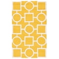 thumbnail image 2 of SAFAVIEH Cambridge Joyce Geometric Shapes Wool Area Rug, Gold/Ivory, 3' x 5', 2 of 7