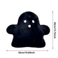 thumbnail image 2 of Halloween Ghost Plush Pillows for Couch Bed Sofa, 3D Stuffed Decorative Throw Pillows Toy Home Room Decor for Halloween Holiday, 2 of 5