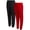 Charcoal Heather/Red, variant on Southpole Boys Sweatpants - Soft Fleece Athletic Joggers for Boys with Drawstring Waistband 2 Pack