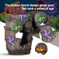 thumbnail image 4 of Decoraciones para peceras Cous-Duobe, con forma de estrella de mar, barril roto, 1 unidad, 4 of 7