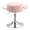 Jelly Pink, variant on VASAGLE Adjustable Vanity Stool, Makeup Vanity Chair, 360° Swivel, PU Upholstery, Thick Cushion, Cream White