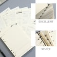 thumbnail image 3 of Miangastore 2 Sets Loose Leaf Notepad Refills Notebook Inner Paper A5 Notepad Inserts Paper Refills, 3 of 7