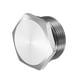 thumbnail image 1 of Tapón de tubo de rosca hexagonal externo de 1 paquete, M24x1.5mm macho, tapón de rosca sólida de acero inoxidable 304 con anillo de sellado, 1 of 6