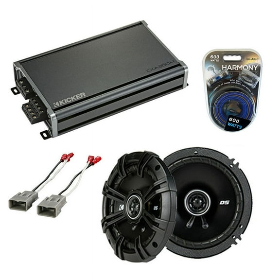 Fits Honda S2000 2000-2009 Speaker Replacement Kicker DSC65 & CXA360.4 Amplifier