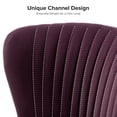 thumbnail image 5 of Tina's Home Modern Velvet Upholstered Loveseat Sofa with Gold Metal Legs for Small Spaces, Living Room Home Bedroom Purple, 5 of 10