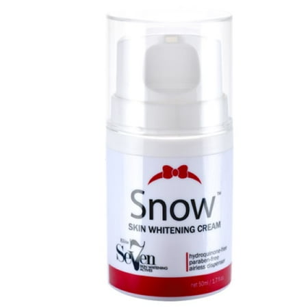 Snow Skin Whitening Cream - 7 Elite Skin Whitening Ingredients for Bright, Flawless Skin - 50 mL (Best Ingredients For Skin Whitening)