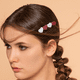 thumbnail image 4 of GOOHOCHY 4 pinzas para el pelo con forma de corazón: mini pinzas para el pelo, peine fijador, accesorios de San Valentín para niñas y adolescentes, peinados de fiesta., 4 of 8