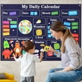 thumbnail image 6 of My First Daily Calendar – Felt Board for Circle Time Learning – Days of Week Chart – 3.3 Ft Classroom Calendar – 1 Set, 6 of 8