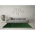 thumbnail image 3 of Ahgly Company Indoor Round Persian Emerald Green Traditional Area Rugs, 5' Round, 3 of 4