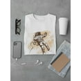 thumbnail image 3 of Astronaut Brush Background Tee Men's -Image by Shutterstock, 3 of 4