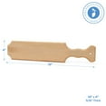 thumbnail image 2 of Fraternity Sorority Paddles 18 inch, Pack of 10 Birch Unfinished Greek Wooden Paddles for Decorating and Painting, by Woodpeckers, 2 of 7