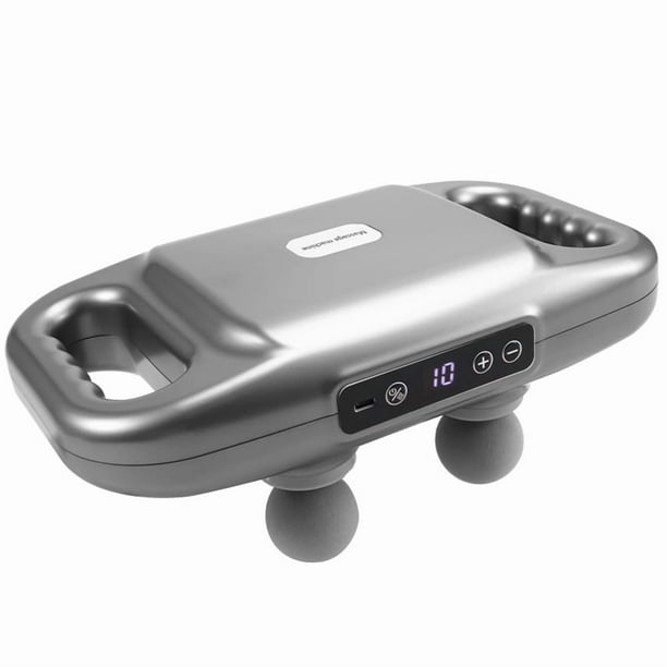 Instrumento de Masaje Eléctrico con Vibración para Relajación de la Espalda y la Cintura, Inalámbrico, con Carga USB, Masajeador Deportivo, Máquina de Fascia para el Hogar