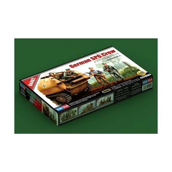 Hobby Boss German SPG Crew (WWII) New