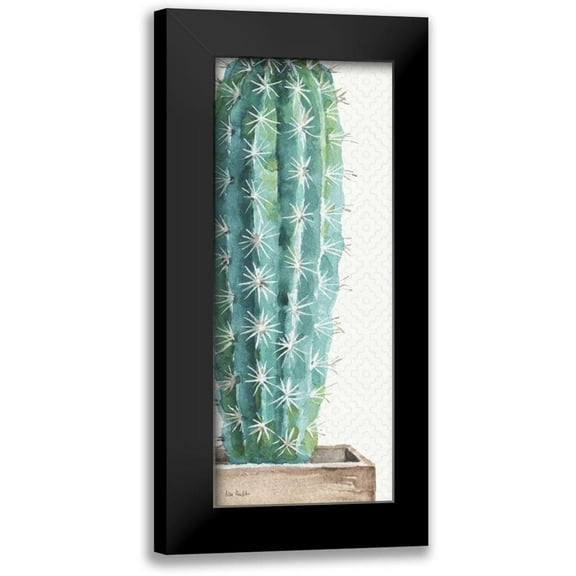 Audit, Lisa 8x14 Black Modern Framed Museum Art Print Titled - Mixed Greens XLIII