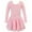 Pink, variant on Dress Girls Summer Birthday Dresses for Girls Kids Fashion Casual Dresses 6-7 Years