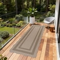 thumbnail image 6 of Ivalue Hallway Runner 2x6 Non Slip Kitchen Runner Rug Washable Brown, 6 of 8