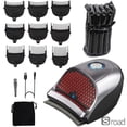 thumbnail image 1 of Cortadora De Cabello Recargable Inalámbrica Para Hombre, IPX7 Impermeable, Máquina De Corte Para Cabello, Barba Y Cuerpo Con 9 Peines Guía Y Carga USB,With bubble bag, 1 of 8
