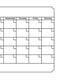 thumbnail image 2 of Inteprter Pizarra magnética para nevera, calendario, planificador, borrado en seco, mensual o semanal, 40x30cm Decoración del hogar, 2 of 6