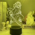 thumbnail image 1 of Luz nocturna LED 3D Tomiokas Giyuus que cambia de color para niños, 1 of 1