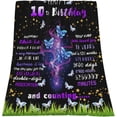 thumbnail image 2 of Blanket Gift for 12 Year Old Girl-12 Year Old Girl Gifts,Birthday Gifts for 12 Year Old Girls-12th Birthday Decorations for Girl,Best Gifts for 12 Year Old Girl-Girl Gifts Age 12 (12TH-Bday), 2 of 5