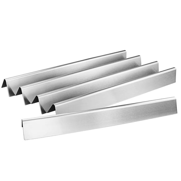 Uniflasy 22.5" 7537 7536 Flavorizer Bars for Weber Spirit 300, E310, E320, Genesis Silver B C, Genesis Silver Gold B C, Platinum B C, Spirit 700 Weber 900, Stainless Steel Heat Plates for Weber 7536