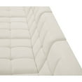 thumbnail image 5 of Meridian Furniture Relax Cream Velvet Modular Sofa, 5 of 11