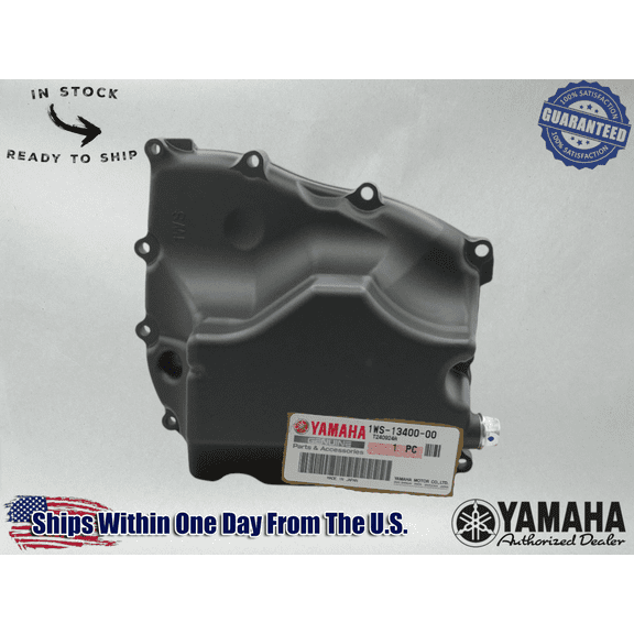 YAMAHA OEM 2015-2022 FZ07 MT07 XSR700 OIL PAN STRAINER COVER 1WS-13400-00-00