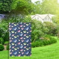 thumbnail image 3 of Zufioo Colorful Cartoon Shark Print Garden Decoration Flags, Sun-resistant and Wrinkle-resistant Flags, Balcony, Terrace, Garden Decorations, Home Decorations-One Size, 3 of 7