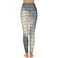thumbnail image 3 of White Brick Wall Sunlight Leggings Gym Wear Gym Sportswear Woman Tight Fitting Woman Sports for Womens Leggings, 3 of 6