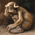 thumbnail image 3 of Estatuilla de gárgola de resina, figura de jardín de gárgola gótica, 3 of 5