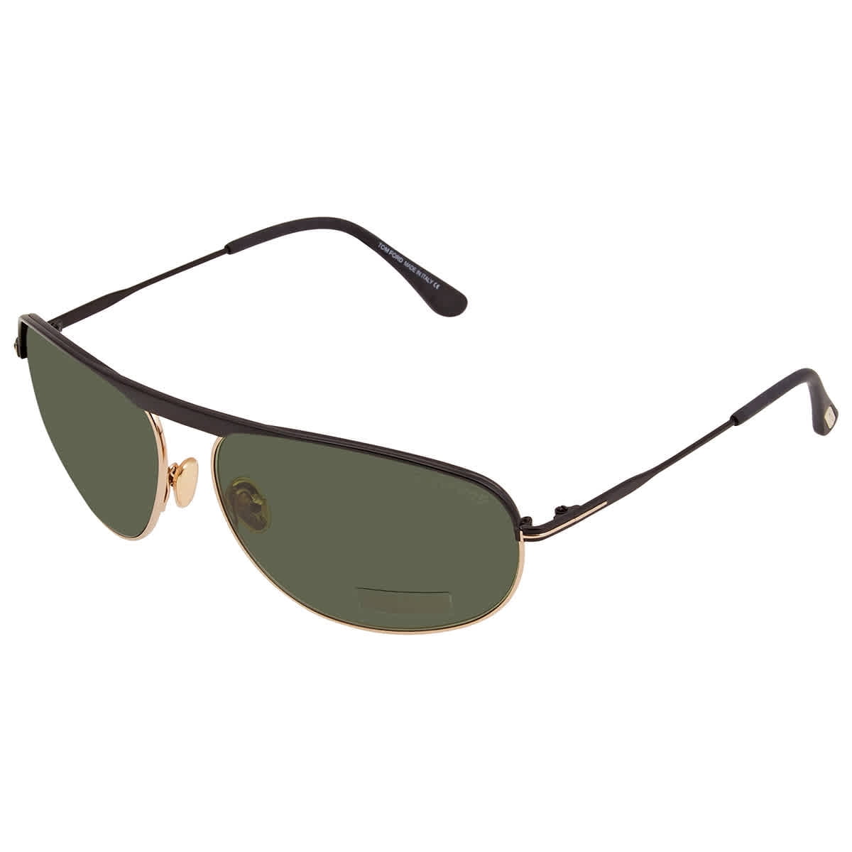 Tom Ford Green Rectangular Sunglasses FT0774 02N 63 