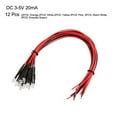 thumbnail image 2 of Uxcell 3mm DC 3-5V Pre Wired LED Light Diodes Mixed Colour 12 Pack, 2 of 7