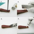 thumbnail image 2 of BTOER Craft Tools Tack Repair Copper Rivet Setter Burr Adjustment Tool Heavy Duty, 2 of 7