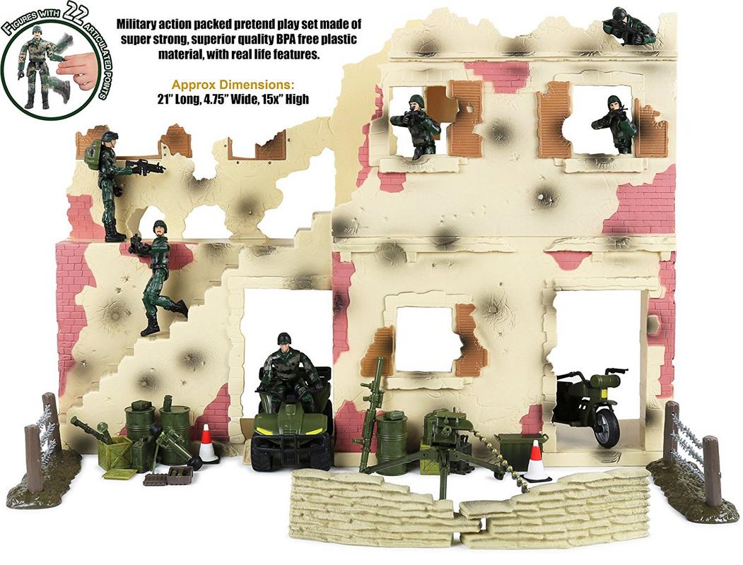 Click N Play Urban Warfare Battlefield Military Action Figure 43 Piece Playset With Accessories Walmart Com Walmart Com Click N Play Urban Warfare Battlefield Military Action Figure 43 Piece Playset With Accessories Walmart Com Walmart Com