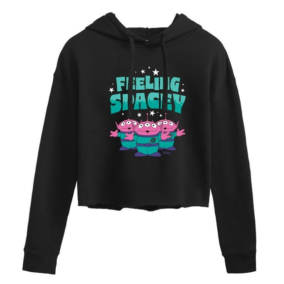 Toy Story 4 - Feeling Spacey - Juniors Cropped Pullover Hoodie