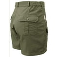 thumbnail image 2 of Hunter Safari Shorts for Men, Professional 100% Cotton Cargo (Moss, 34), 2 of 3