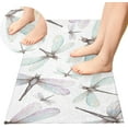 thumbnail image 2 of SKYSONIC Dragonfly Pattern Soft Runner Rug Washable Non-Slip Room Rug Hallway Rug Runner for Entryway,Hallway,Bathroom,and Kitchen,39x20In, 2 of 7