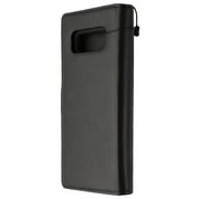 Unique London 2-in-1 Leather Folio + Case for Galaxy Note8 - Black (Refurbished)