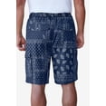 thumbnail image 3 of Boulder Creek By Kingsize Men's Big & Tall  Renegade 9" Full Elastic Waist Cargo Shorts, 3 of 4