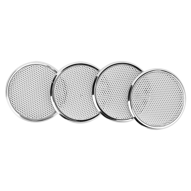 Grille de Haut-Parleur, Grille Audio en Maille Laminée à Froid Forte Humidité pour Haut-Parleurs de Voiture