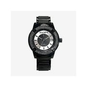 Elgin Men’s Silver Tone Analog Quartz Watch with Round Crystal Dial, Classic Every Day Style (FG160032)