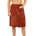 thumbnail image 4 of BallsFHK Bath Wraps Mens Bath Wraps Towel Closure Elastic Shower Wrap Spa Swimming Wrap With Towel For Home Travel, 4 of 5