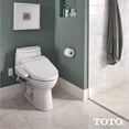 thumbnail image 5 of TOTO WASHLET C100 Electronic Bidet Toilet Seat with PREMIST, Rnd,White, 5 of 17