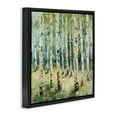 thumbnail image 4 of Stupell Industries Natural Birch Grove Landscape & Nature Painting Black Floater Framed Canvas Art Print Wall Art, 25 x 25, 4 of 10