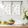 thumbnail image 3 of Ocean Beige Coral Kitchen Towels Set of 2, Summer Coastal Starfish Conch Nautical Absorbent Dish Towels for Kitchen, Microfiber Hand Towel, Quick Drying Tea Towel for Cleaning Decorative Dishcloths, 3 of 7